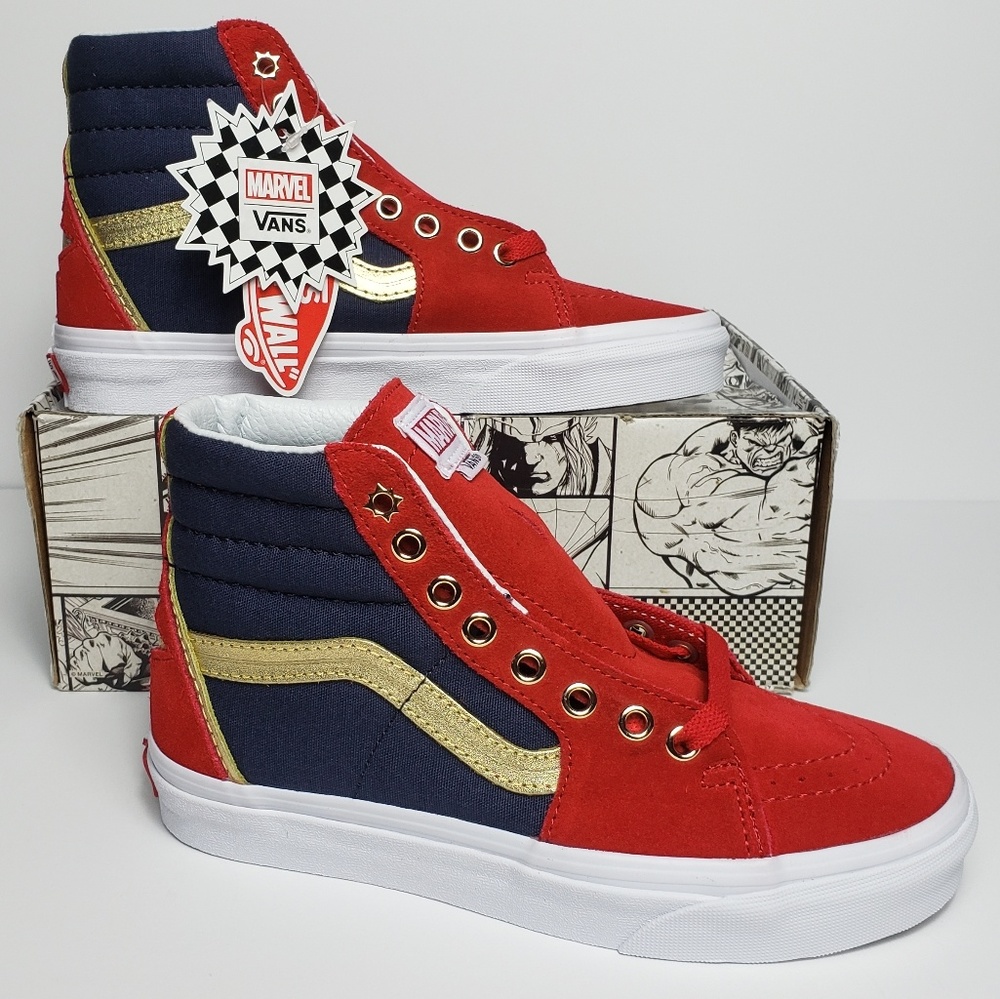 Vans SK8-Hi Marvel Captain Marvel High Top